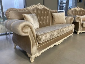 Диван Патрисия с раскладным механизмом (серый глянец) в Ижевске - izhevsk.ok-mebel.com | фото 10