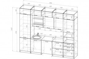 АНТИКА Кухонный гарнитур Экстра 5 (3000 мм) в Ижевске - izhevsk.ok-mebel.com | фото 2