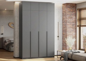 Антресоль 1600 «ШК-5» Графит серый в Ижевске - izhevsk.ok-mebel.com | фото 4