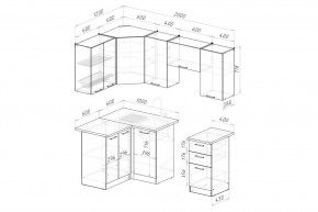 АСАЯ Кухонный гарнитур Оптима 5 (1200*2000 мм) в Ижевске - izhevsk.ok-mebel.com | фото 2