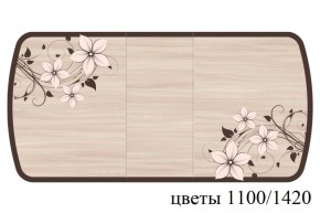 БОСТОН - 3 Стол раздвижной 1100/1420 опоры Триумф в Ижевске - izhevsk.ok-mebel.com | фото 68