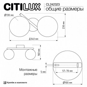 Бра Citilux Ronny CL242323 в Ижевске - izhevsk.ok-mebel.com | фото 9