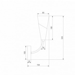 Бра Eurosvet Rhyton 60167/1 никель в Ижевске - izhevsk.ok-mebel.com | фото 6