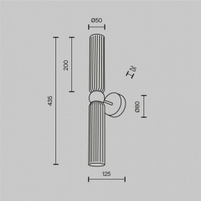 Бра Maytoni Antic MOD302WL-02GR1 в Ижевске - izhevsk.ok-mebel.com | фото 4