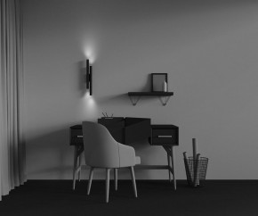 Бра Maytoni Calipso C082WL-24W2.7K-B в Ижевске - izhevsk.ok-mebel.com | фото 4