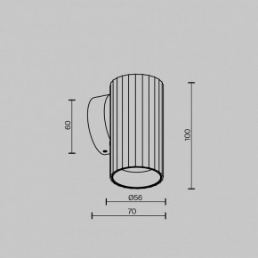 Бра Maytoni Calipso C106WL-01-GU10-W в Ижевске - izhevsk.ok-mebel.com | фото 5