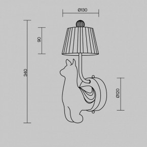 Бра Maytoni Senor Alpaca MOD377WL-L6W3K в Ижевске - izhevsk.ok-mebel.com | фото 9
