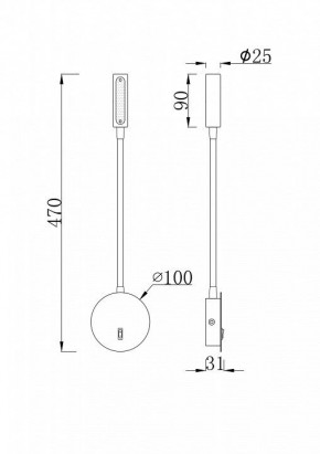 Бра Maytoni Stem C035WL-L3W3K в Ижевске - izhevsk.ok-mebel.com | фото 6