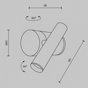Бра Maytoni Utility MOD433WL-L3BS3K1 в Ижевске - izhevsk.ok-mebel.com | фото 5