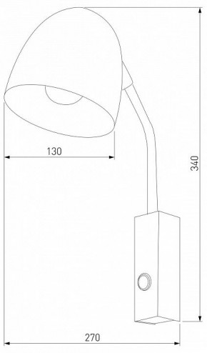 Бра TK Lighting Soho 4167 Soho Black в Ижевске - izhevsk.ok-mebel.com | фото 2