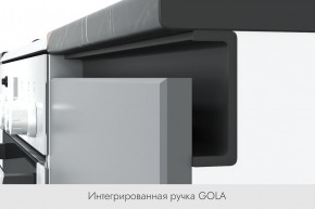 БЬЯНКА Кухонный гарнитур 1,6 белый/лиственница охотская/смоки софт в Ижевске - izhevsk.ok-mebel.com | фото 3