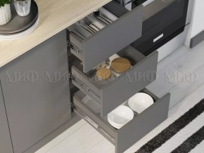 ЧЕЛСИ Кухонный гарнитур 2,0 м (Графит) в Ижевске - izhevsk.ok-mebel.com | фото 2