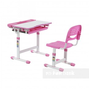 Комплект парта + стул трансформеры Cantare Pink в Ижевске - izhevsk.ok-mebel.com | фото 2