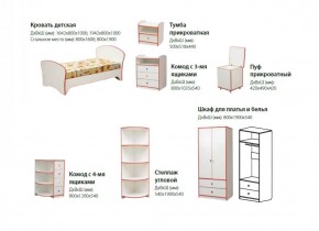 Набор мебели для детской Юниор-10 (с кроватью 800*1600) ЛДСП в Ижевске - izhevsk.ok-mebel.com | фото 2