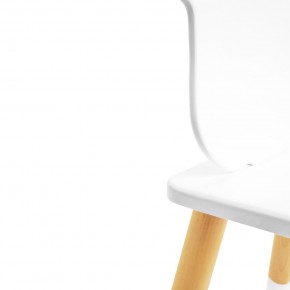Детский комплект стол и стул «Корона» Rolti Baby (белый/береза, массив березы/мдф) в Ижевске - izhevsk.ok-mebel.com | фото 2