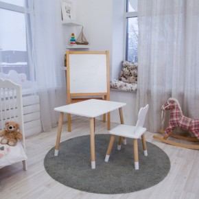 Детский комплект стол и стул «Мишка» Rolti Baby (белый/береза, массив березы/мдф) в Ижевске - izhevsk.ok-mebel.com | фото 4