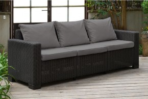 Диван Калифорния 3-х местный (California 3 Sofa), графит в Ижевске - izhevsk.ok-mebel.com | фото