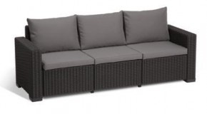 Диван Калифорния 3-х местный (California 3 Sofa), графит в Ижевске - izhevsk.ok-mebel.com | фото 2