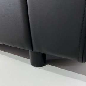Диван Офис Д3-КЧ (кожзам черный) 1700 в Ижевске - izhevsk.ok-mebel.com | фото 8