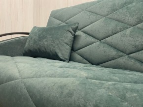 Диван Престиж-16 (НПБ+МДФ) велюр Sensey bottle green в Ижевске - izhevsk.ok-mebel.com | фото 6