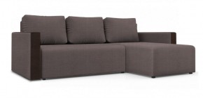 Диван угловой Алиса 3 Vital COCOA - Teos Dark Brown в Ижевске - izhevsk.ok-mebel.com | фото