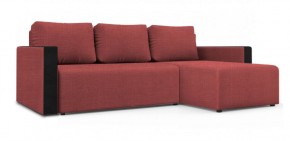 Диван угловой Алиса 3 Vital PEACH - Teos Black в Ижевске - izhevsk.ok-mebel.com | фото
