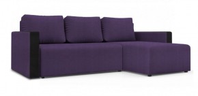 Диван угловой Алиса 3 Vital VIOLET - Teos Black в Ижевске - izhevsk.ok-mebel.com | фото