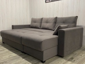 Диван угловой Комфорт-3 (НПБ) велюр Modus 22 в Ижевске - izhevsk.ok-mebel.com | фото 3