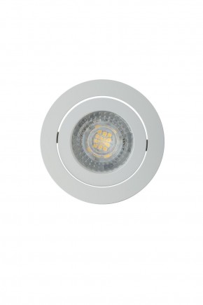 DK2017-WH Встраиваемый светильник, IP 20, 50 Вт, GU10, белый, алюминий в Ижевске - izhevsk.ok-mebel.com | фото