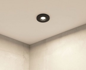 DK2036-BK Встраиваемый светильник влагозащ., IP 44, до 15 Вт, GU10, LED, черный, алюминий в Ижевске - izhevsk.ok-mebel.com | фото 7