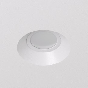 DK2081-WH Встраиваемый точечный светильник для натяжных ПВХ потолков INVIZ, IP 20, до 9 Вт, GU10, LED, белый, ABS-пластик в Ижевске - izhevsk.ok-mebel.com | фото 2