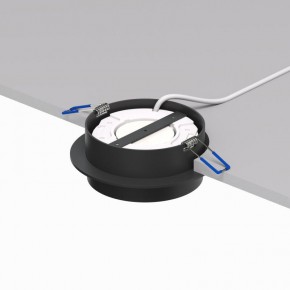 DK2090-BK Встраиваемый светильник FLAT, IP 20, до 15 Вт, GX53, LED, черный, алюминий в Ижевске - izhevsk.ok-mebel.com | фото 4