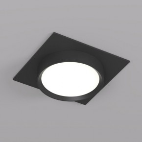 DK2091-BK Встраиваемый светильник FLAT, IP 20, до 15 Вт, GX53, LED, черный, алюминий в Ижевске - izhevsk.ok-mebel.com | фото