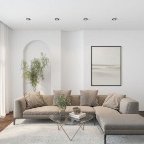 DK2091-BK Встраиваемый светильник FLAT, IP 20, до 15 Вт, GX53, LED, черный, алюминий в Ижевске - izhevsk.ok-mebel.com | фото 5
