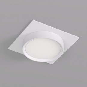 DK2091-WH Встраиваемый светильник FLAT, IP 20, до 15 Вт, GX53, LED, белый, алюминий в Ижевске - izhevsk.ok-mebel.com | фото 4