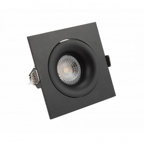 DK2121-BK Встраиваемый светильник, IP 20, 50 Вт, GU10, черный, алюминий в Ижевске - izhevsk.ok-mebel.com | фото