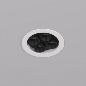 DK2510-WB Встраиваемый светильник SPACE со светодиодом d65 220V 8W 38° 4000К IP20 белый/черный алюминий в Ижевске - izhevsk.ok-mebel.com | фото 2