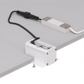 DK2530-WB Встраиваемый светильник SPACE со светодиодом под шпатлевку L69mm 220V 6W 38° 4000К IP20 белый/черный алюминий в Ижевске - izhevsk.ok-mebel.com | фото 5