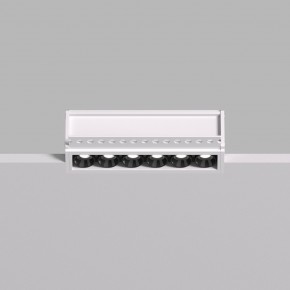 DK2531-WB Встраиваемый светильник SPACE со светодиодом под шпатлевку L126mm 220V 10W 38° 4000К IP20 белый/черный алюминий в Ижевске - izhevsk.ok-mebel.com | фото 3