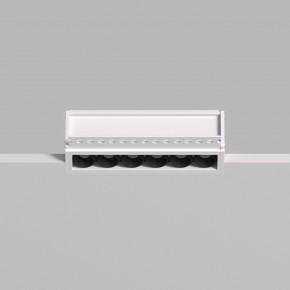 DK2531-WB Встраиваемый светильник SPACE со светодиодом под шпатлевку L126mm 220V 10W 38° 4000К IP20 белый/черный алюминий в Ижевске - izhevsk.ok-mebel.com | фото 4