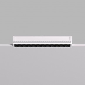 DK2532-WB Встраиваемый светильник SPACE со светодиодом под шпатлевку L240mm 220V 20W 38° 4000К IP20 белый/черный алюминий в Ижевске - izhevsk.ok-mebel.com | фото 4