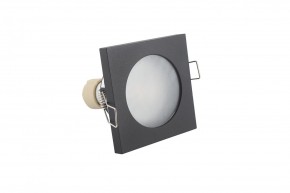DK3015-BK Встраиваемый светильник влагозащ., IP 44, 50 Вт, GU10, черный, алюминий в Ижевске - izhevsk.ok-mebel.com | фото 4