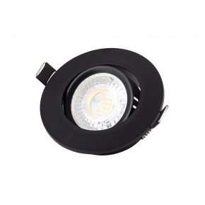 DK3020-BK Встраиваемый светильник, IP 20, 10 Вт, GU5.3, LED, черный, пластик в Ижевске - izhevsk.ok-mebel.com | фото 2