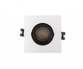 DK3021-WB Встраиваемый светильник, IP 20, 10 Вт, GU5.3, LED, белый/черный, пластик в Ижевске - izhevsk.ok-mebel.com | фото 1