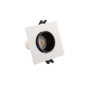 DK3021-WB Встраиваемый светильник, IP 20, 10 Вт, GU5.3, LED, белый/черный, пластик в Ижевске - izhevsk.ok-mebel.com | фото 2