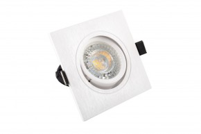 DK3021-WH Встраиваемый светильник, IP 20, 10 Вт, GU5.3, LED, белый, пластик в Ижевске - izhevsk.ok-mebel.com | фото