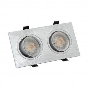 DK3022-CM Встраиваемый светильник, IP 20, 10 Вт, GU5.3, LED, серый, пластик в Ижевске - izhevsk.ok-mebel.com | фото 2