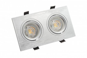 DK3022-CM Встраиваемый светильник, IP 20, 10 Вт, GU5.3, LED, серый, пластик в Ижевске - izhevsk.ok-mebel.com | фото 3