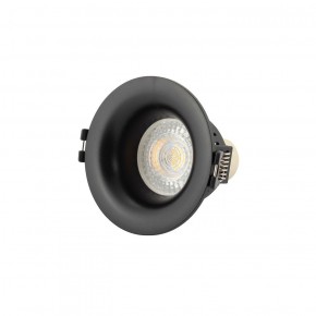 DK3024-BK Встраиваемый светильник, IP 20, 10 Вт, GU5.3, LED, черный, пластик в Ижевске - izhevsk.ok-mebel.com | фото
