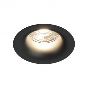 DK3024-BK Встраиваемый светильник, IP 20, 10 Вт, GU5.3, LED, черный, пластик в Ижевске - izhevsk.ok-mebel.com | фото